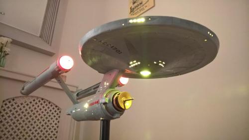 Star Trek Original Series USS Enterprise NCC 1701 scratch built model